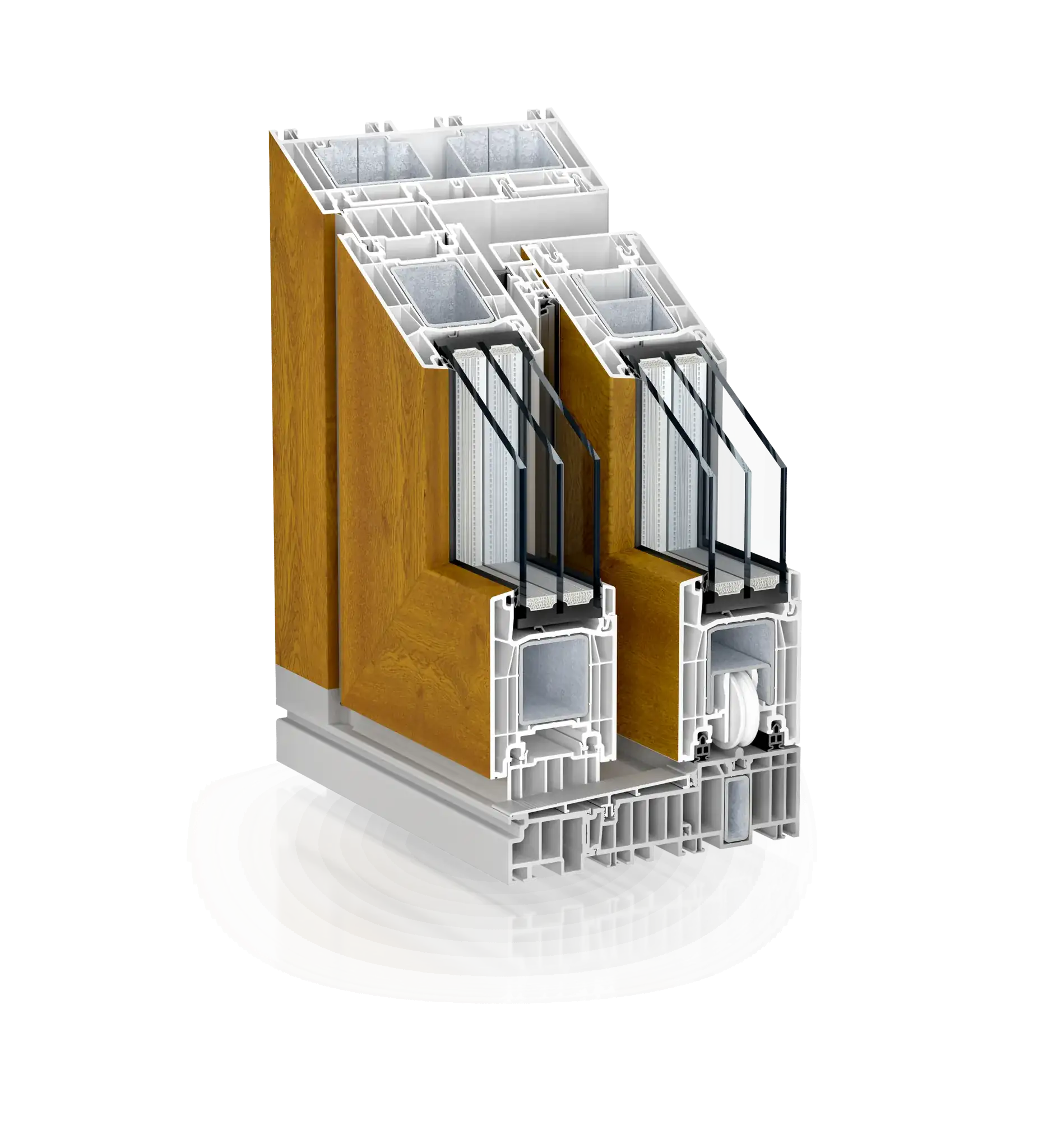 Canceleria de PVC perfil PremiDoor-76