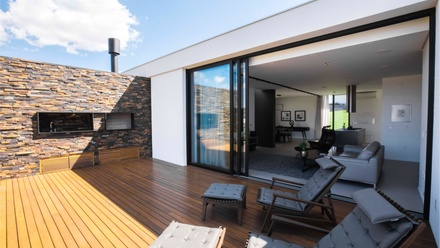 apertura corredera doble riel