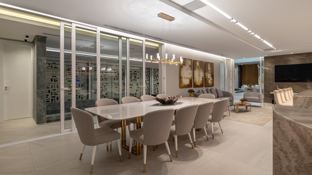 apertura corredera triple riel